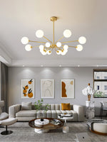 Aurora Chandelier Globe Arm Modern - Lamp Outdoor