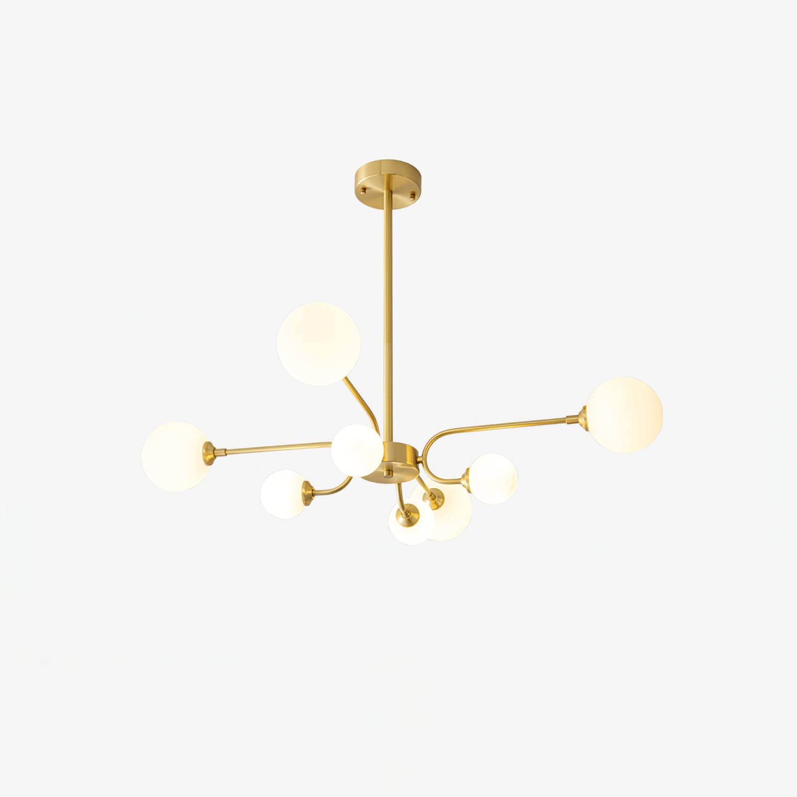 Aurora Chandelier Globe Arm Modern - Lamp Outdoor