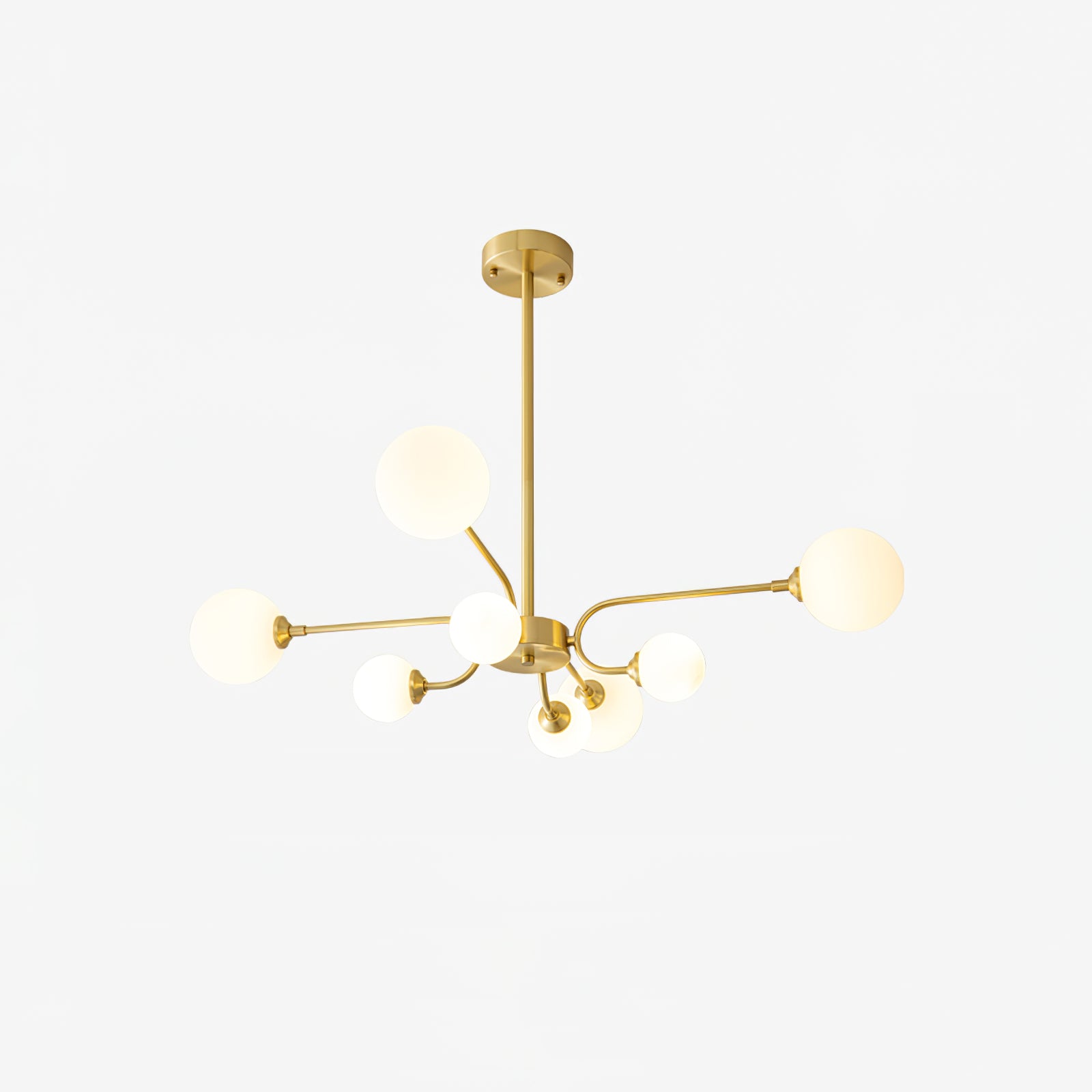 Aurora Chandelier Globe Arm Modern - Lamp Outdoor