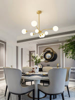 Aurora Chandelier Globe Arm Modern - Lamp Outdoor