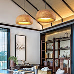 Bamboo Braided Pendant Lamp - Lamp Outdoor