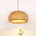 Bamboo Braided Pendant Lamp - Lamp Outdoor
