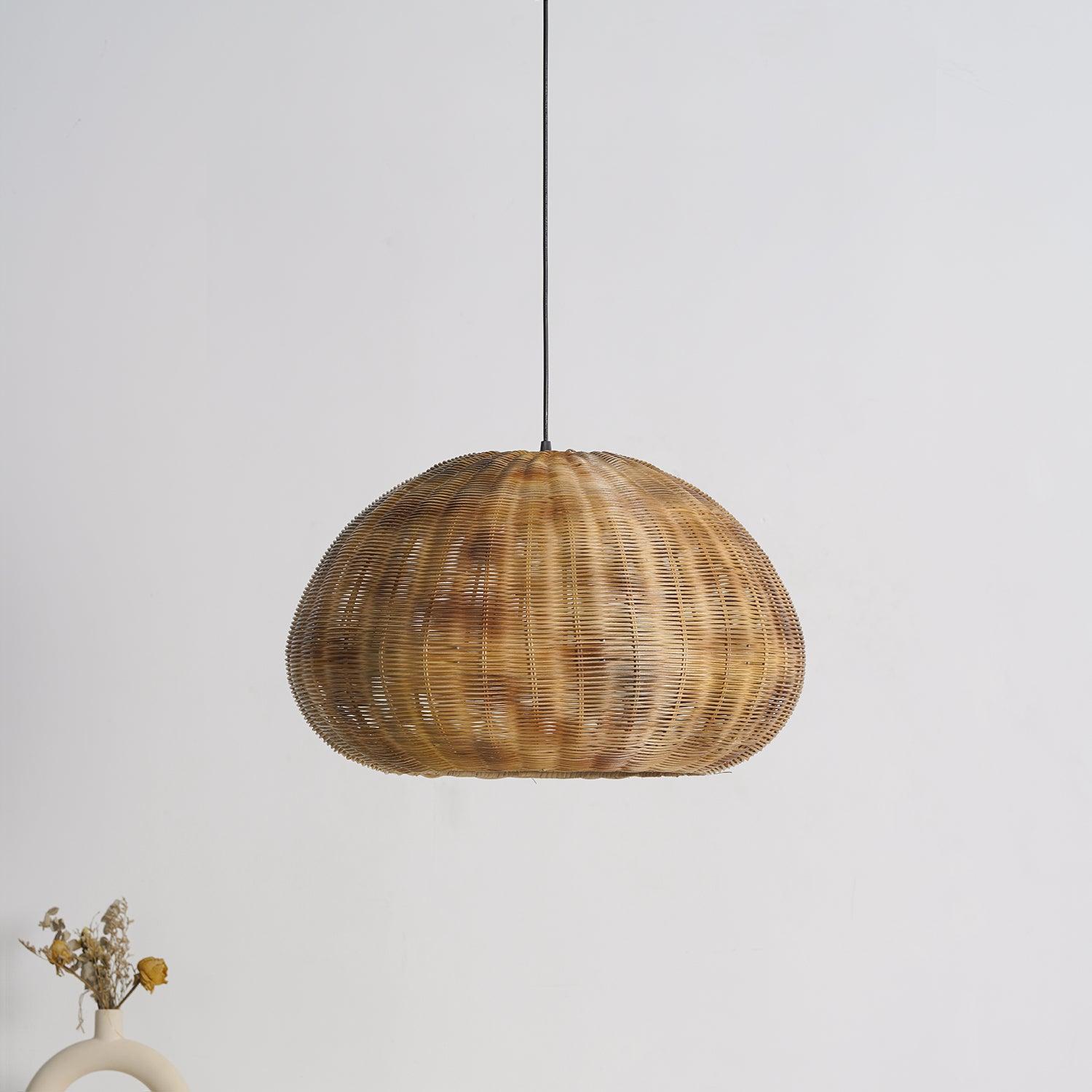 Adam Vintage Bamboo Pendant Light - Lamp Outdoor