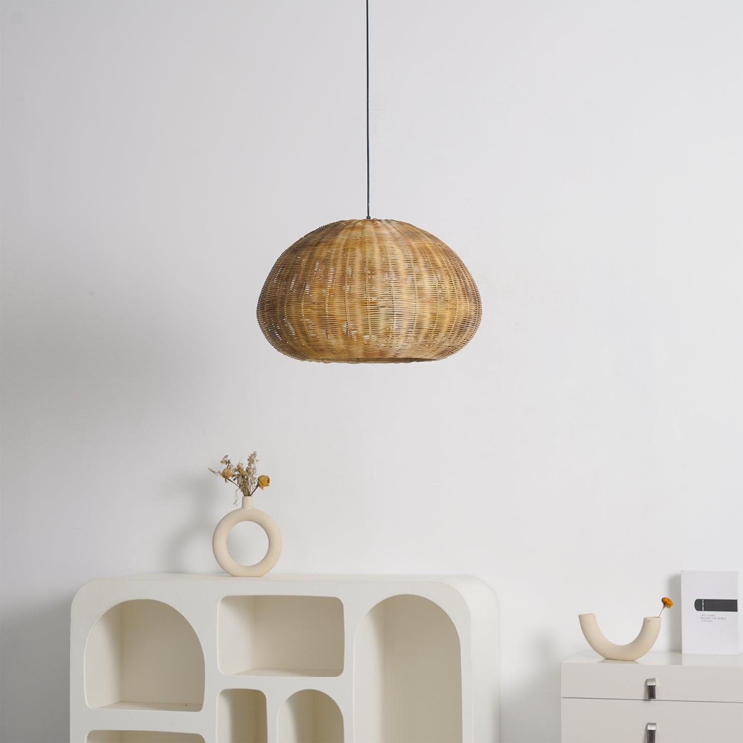 Adam Vintage Bamboo Pendant Light - Lamp Outdoor