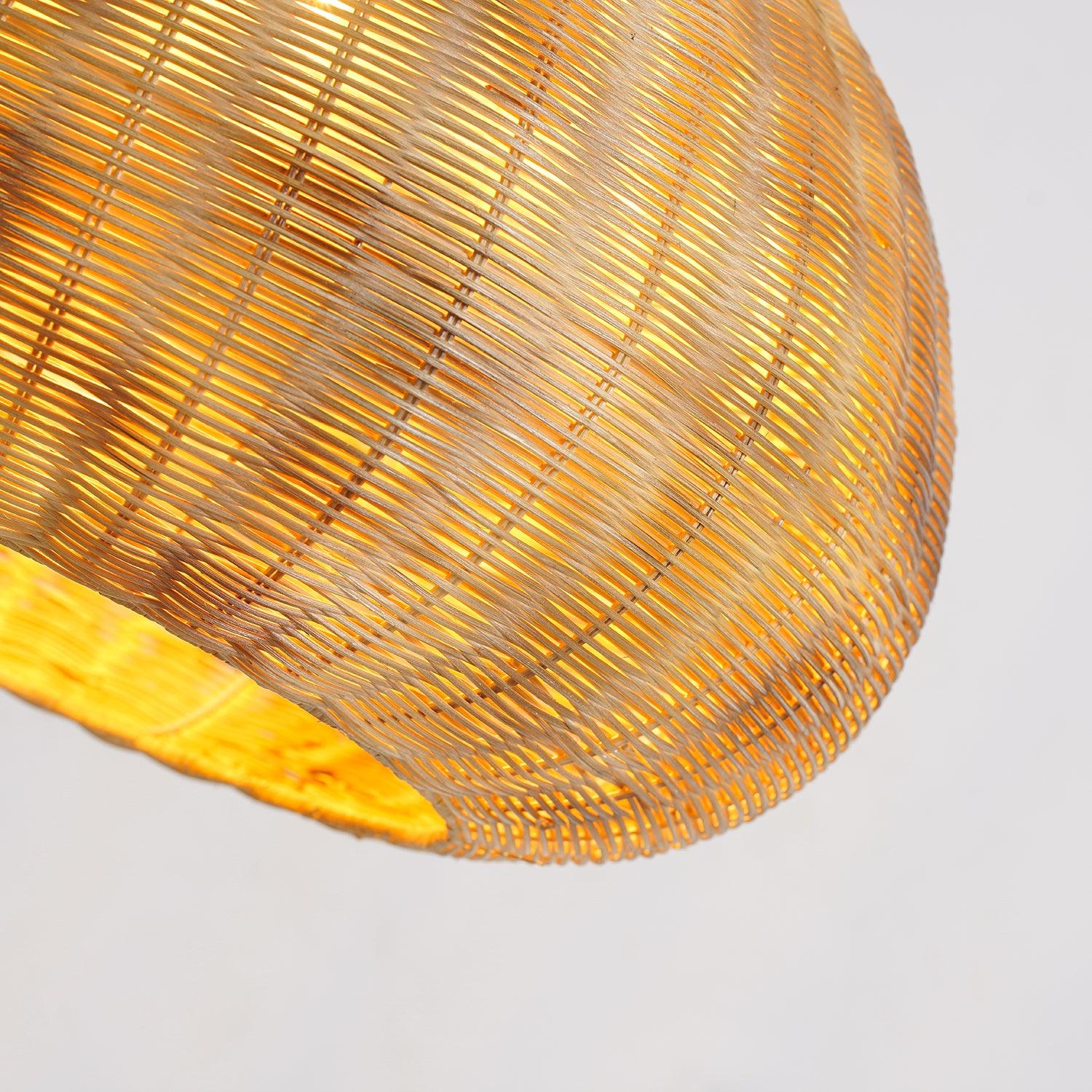 Adam Vintage Bamboo Pendant Light - Lamp Outdoor