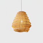 Bamboo Spiral Pendant Lamp - Lamp Outdoor