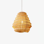 Bamboo Spiral Pendant Lamp - Lamp Outdoor