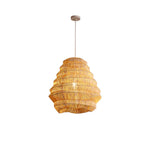 Bamboo Spiral Pendant Lamp - Lamp Outdoor