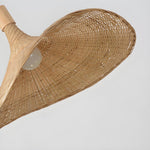 Rattan Weave Hat Pendant Light - Lamp Outdoor