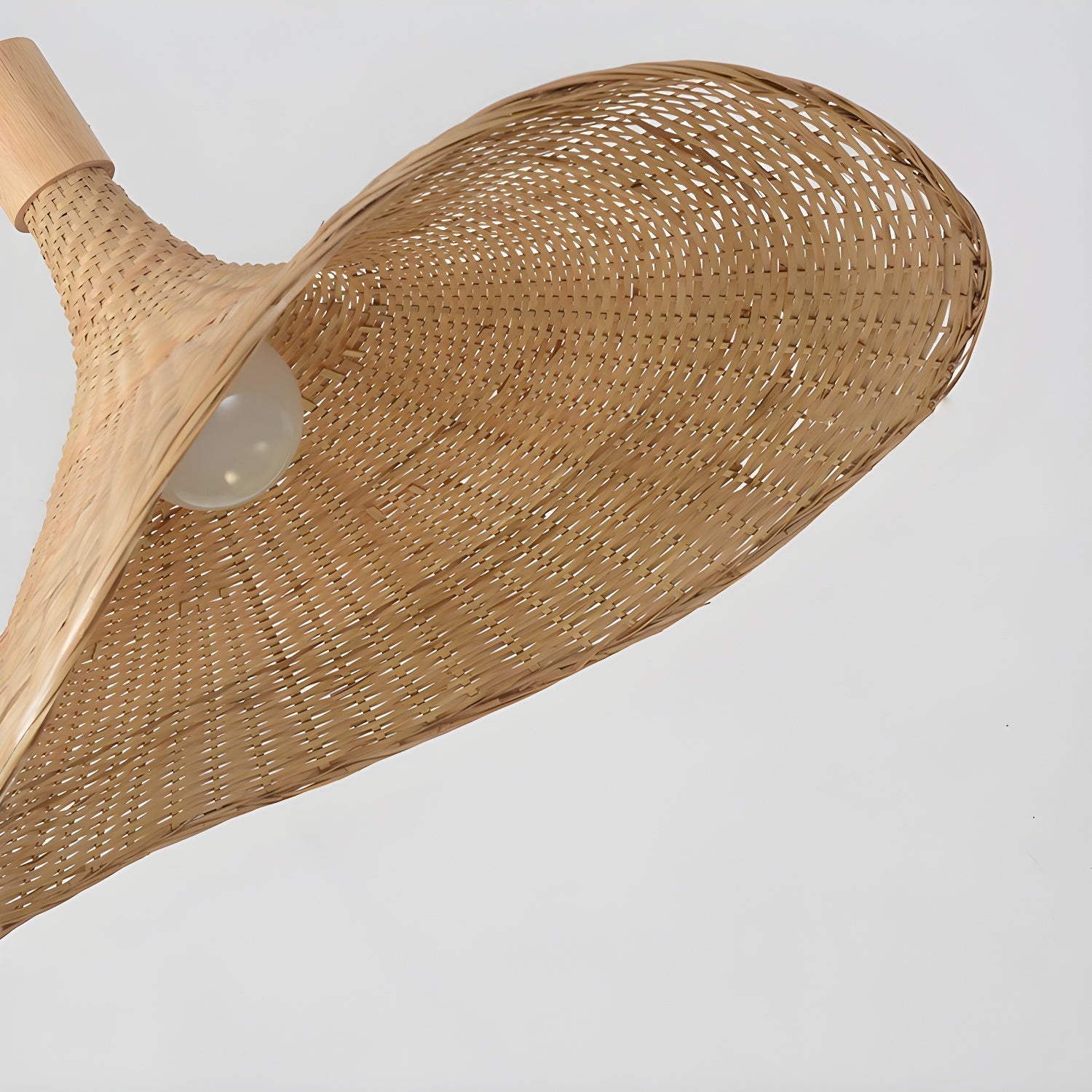 Rattan Weave Hat Pendant Light - Lamp Outdoor