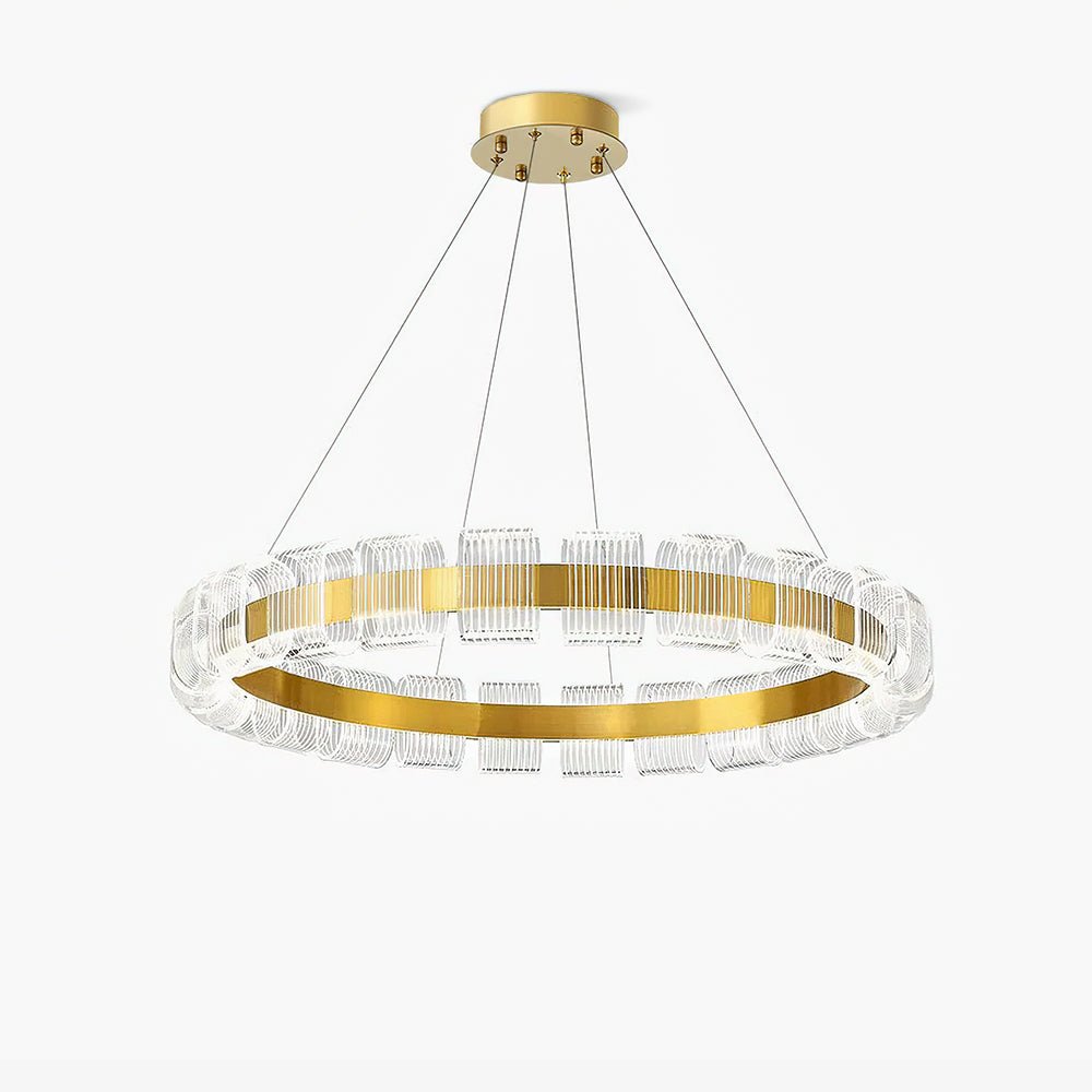 Abrahamson Modern Minimalist Luxury Bangle Metal Chandelier - Lamp Outdoor
