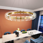 Abrahamson Modern Minimalist Luxury Bangle Metal Chandelier - Lamp Outdoor