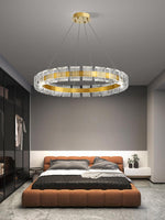 Abrahamson Modern Minimalist Luxury Bangle Metal Chandelier - Lamp Outdoor