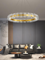 Abrahamson Modern Minimalist Luxury Bangle Metal Chandelier - Lamp Outdoor