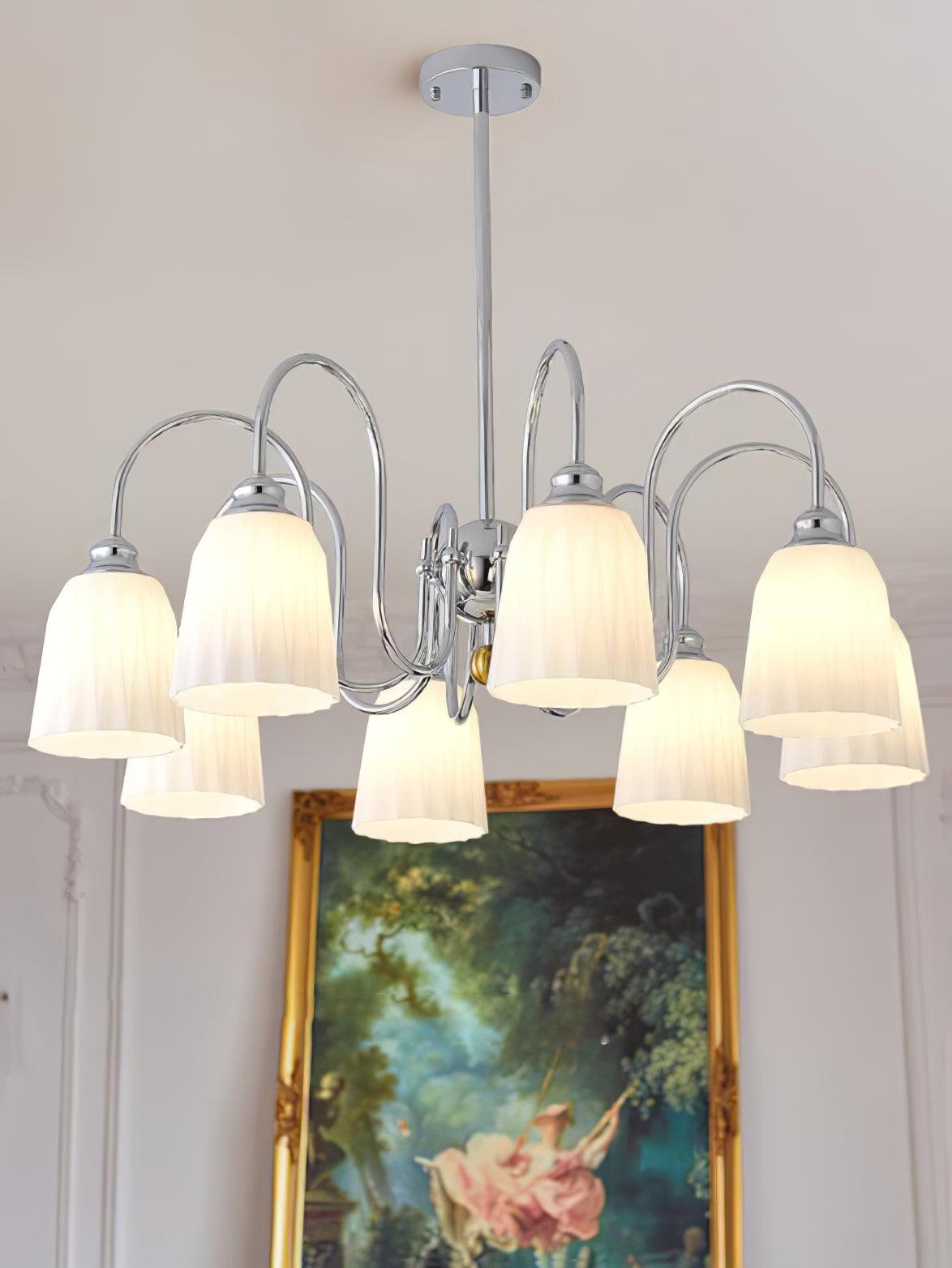 Micah Vintage Metal Chandelier - Lamp Outdoor