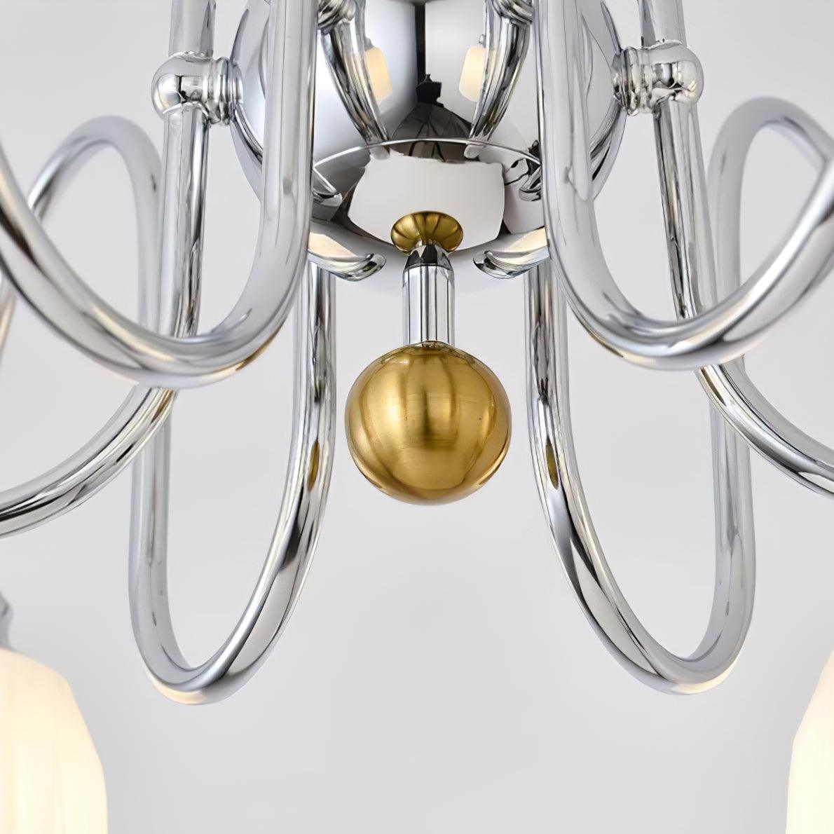 Micah Vintage Metal Chandelier - Lamp Outdoor
