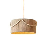 Beaded Boho Pendant Lamp - Lamp Outdoor