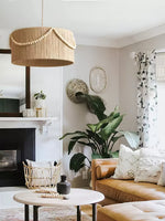 Beaded Boho Pendant Lamp - Lamp Outdoor