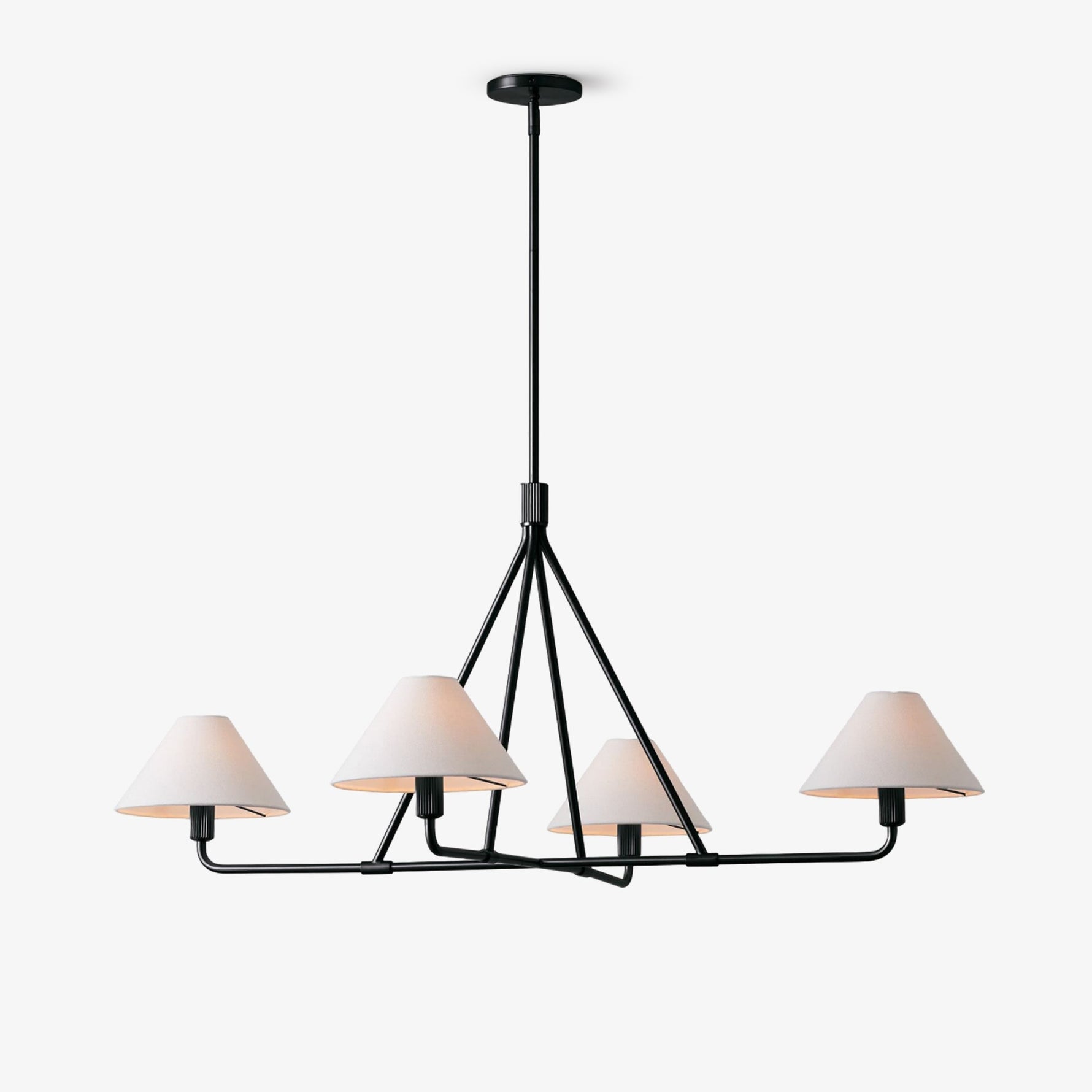 Aurora Chandelier Cone Shade Minimalist - Lamp Outdoor
