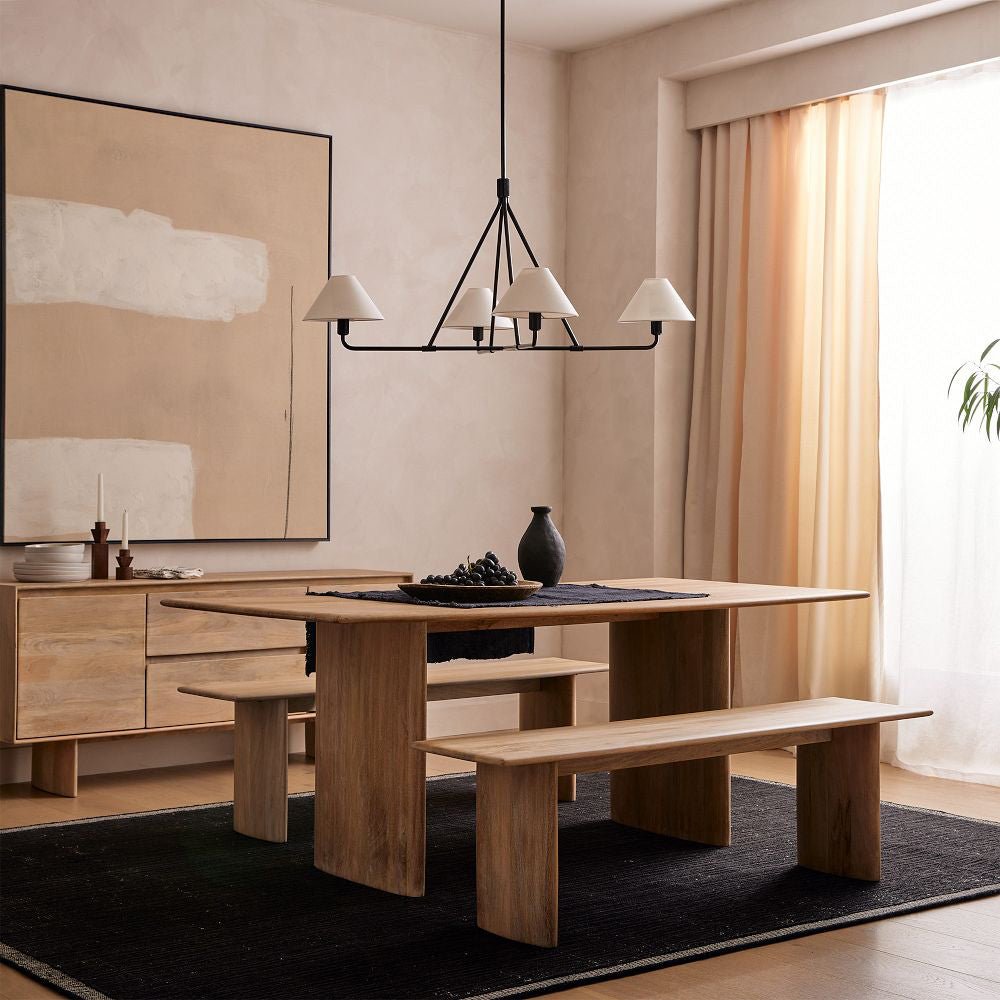 Aurora Chandelier Cone Shade Minimalist - Lamp Outdoor