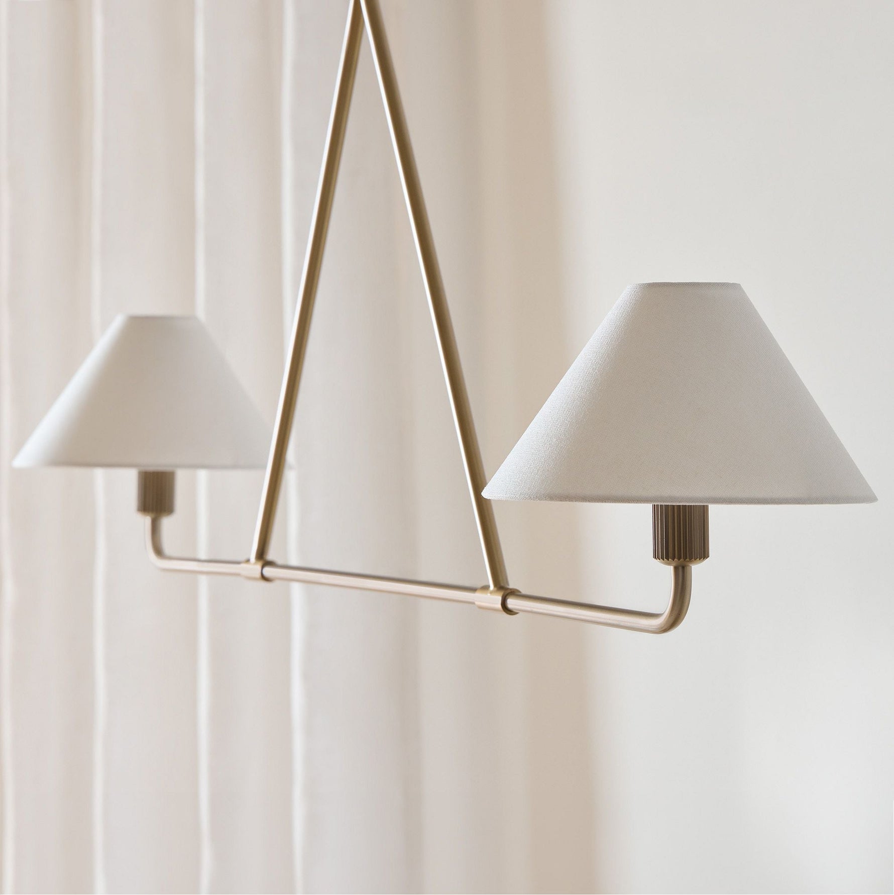 Aurora Chandelier Cone Shade Minimalist - Lamp Outdoor