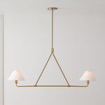 Aurora Chandelier Cone Shade Minimalist - Lamp Outdoor