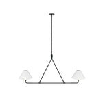 Aurora Chandelier Cone Shade Minimalist - Lamp Outdoor