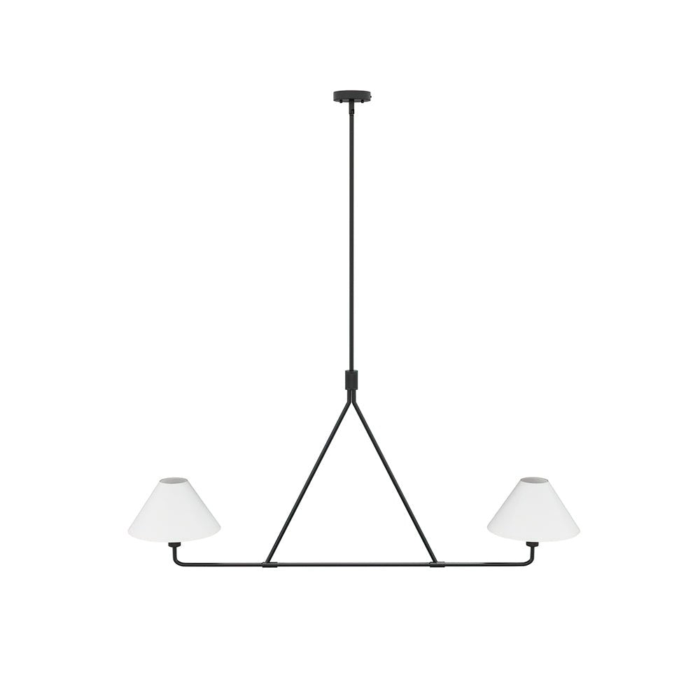 Aurora Chandelier Cone Shade Minimalist - Lamp Outdoor