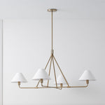 Aurora Chandelier Cone Shade Minimalist - Lamp Outdoor
