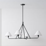 Aurora Chandelier Cone Shade Minimalist - Lamp Outdoor