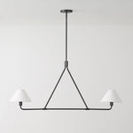 Aurora Chandelier Cone Shade Minimalist - Lamp Outdoor