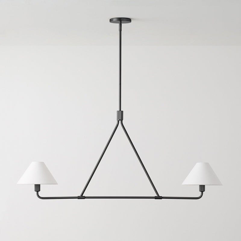 Aurora Chandelier Cone Shade Minimalist - Lamp Outdoor