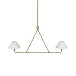 Aurora Chandelier Cone Shade Minimalist - Lamp Outdoor