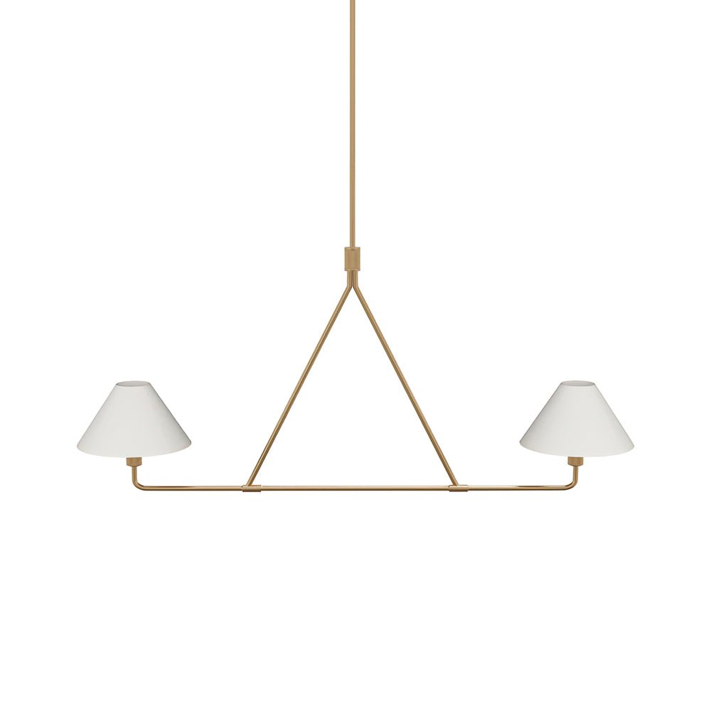 Aurora Chandelier Cone Shade Minimalist - Lamp Outdoor