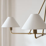 Aurora Chandelier Cone Shade Minimalist - Lamp Outdoor