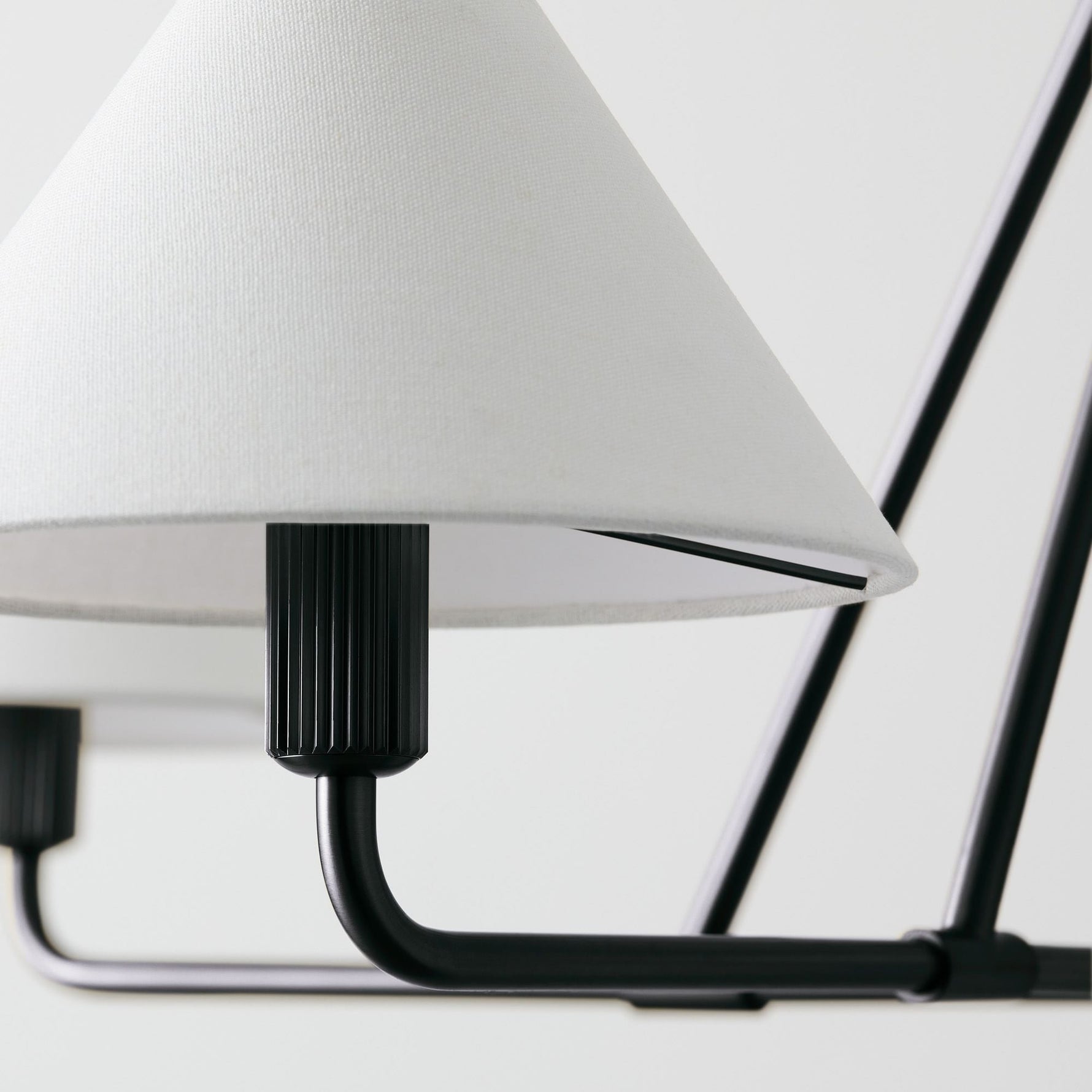 Aurora Chandelier Cone Shade Minimalist - Lamp Outdoor