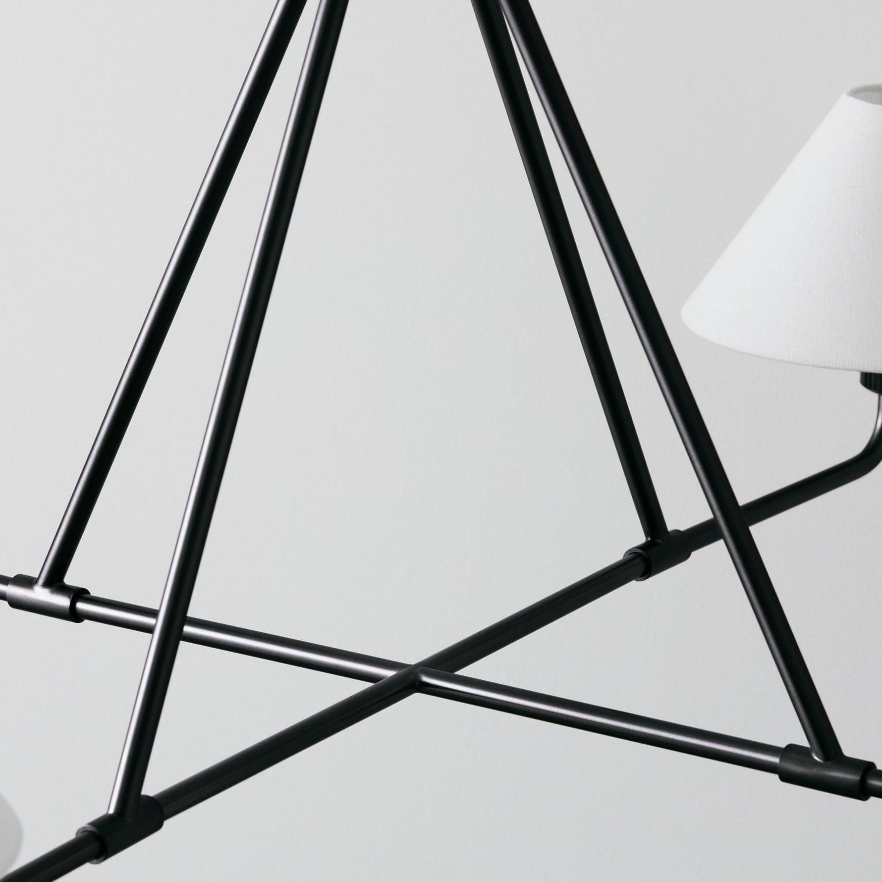 Aurora Chandelier Cone Shade Minimalist - Lamp Outdoor