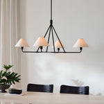 Aurora Chandelier Cone Shade Minimalist - Lamp Outdoor