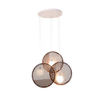 Aurora Chandelier Wooden Plate - Lamp Outdoor