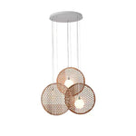 Aurora Chandelier Wooden Plate - Lamp Outdoor