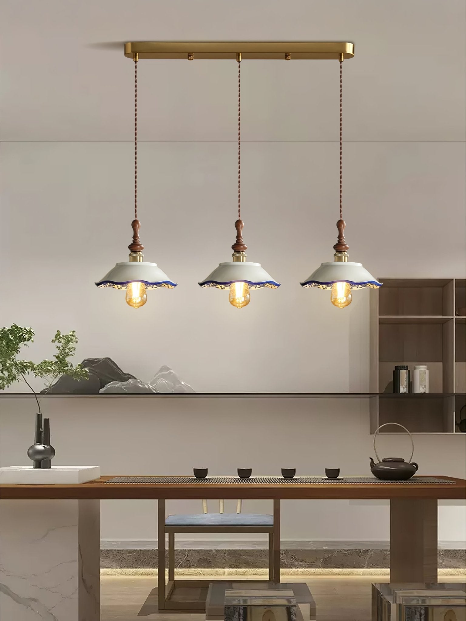 Bellaria Ceramic Pendant Light - Lamp Outdoor
