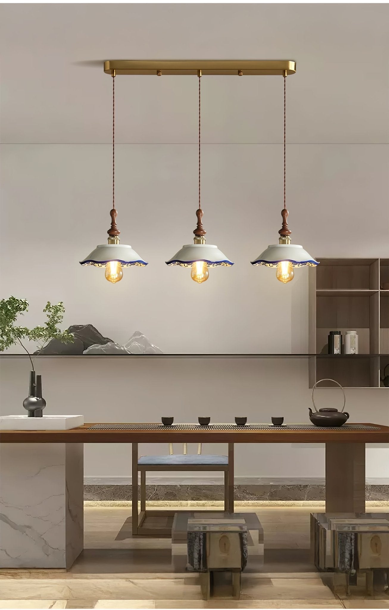 Bellaria Ceramic Pendant Light - Lamp Outdoor