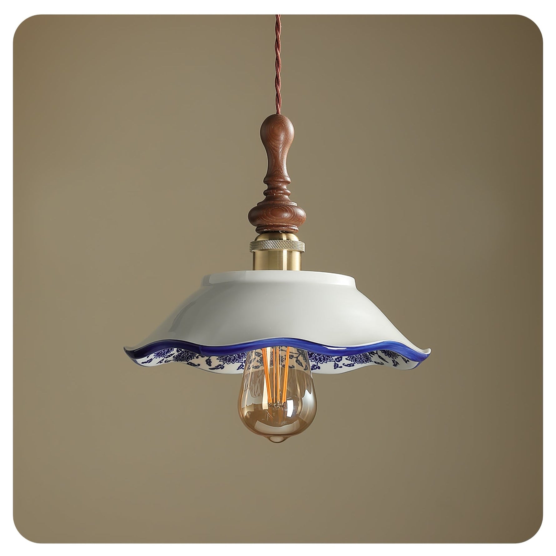 Bellaria Ceramic Pendant Light - Lamp Outdoor