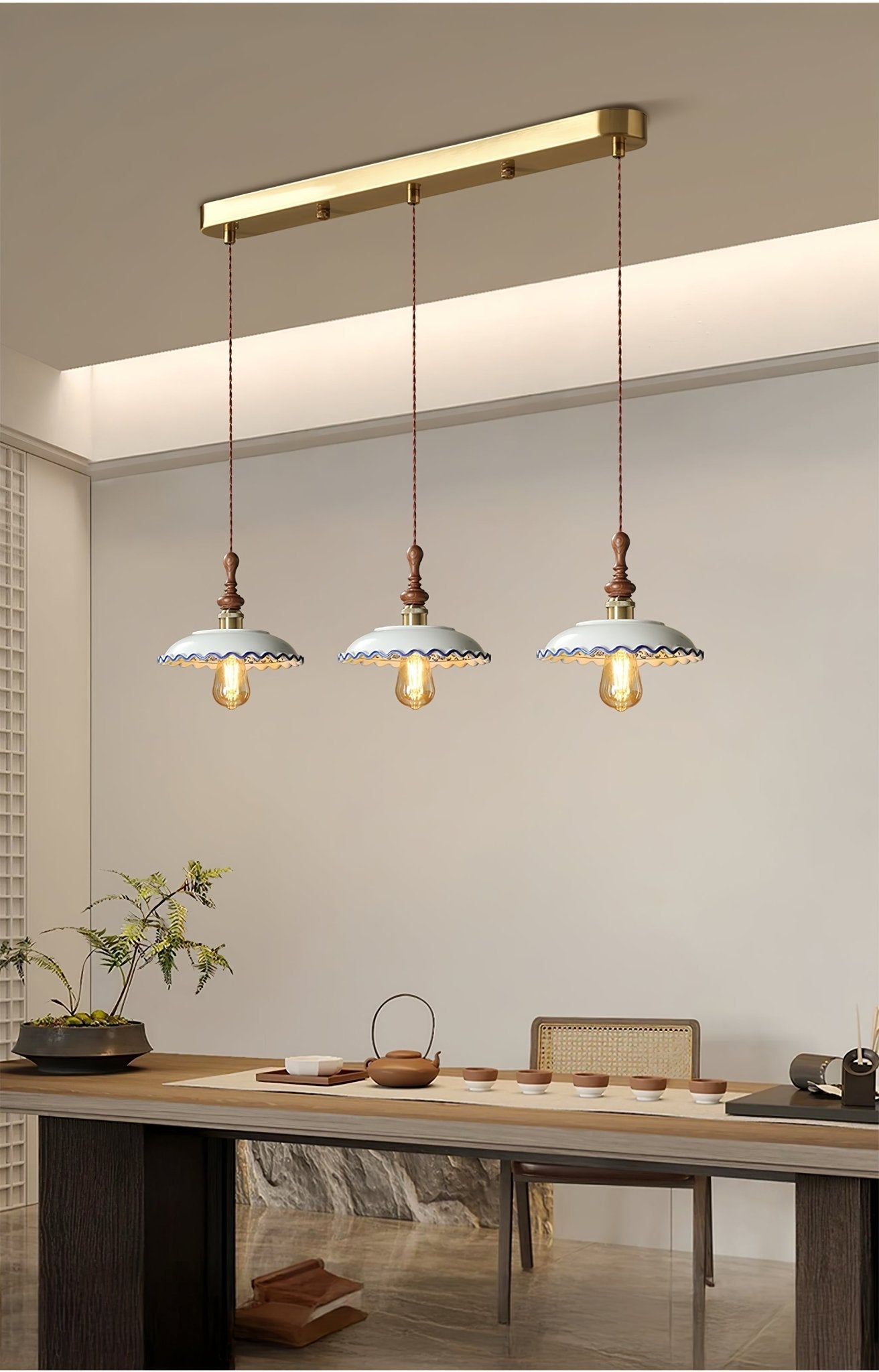 Bellaria Ceramic Pendant Light - Lamp Outdoor