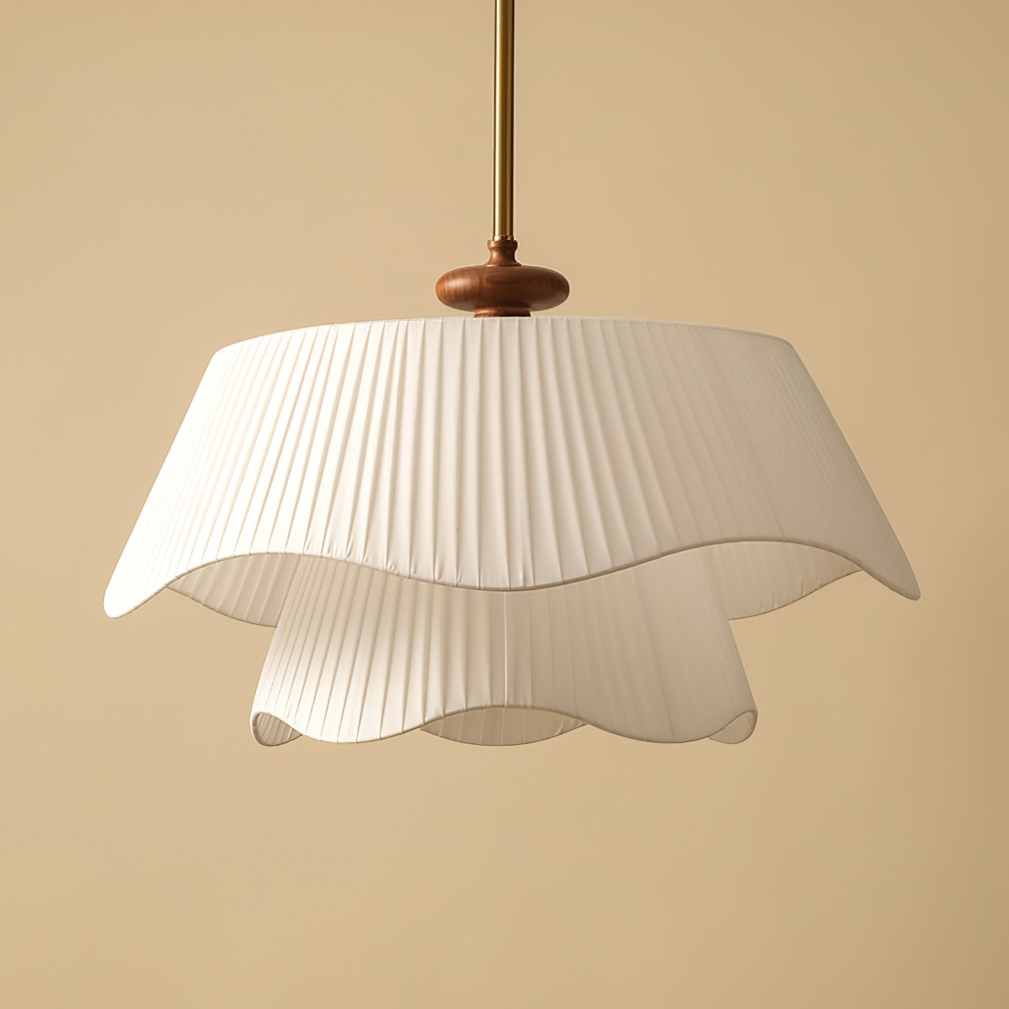 Aphais Premium Elegance Wood Metal Pendant Lamp - Lamp Outdoor