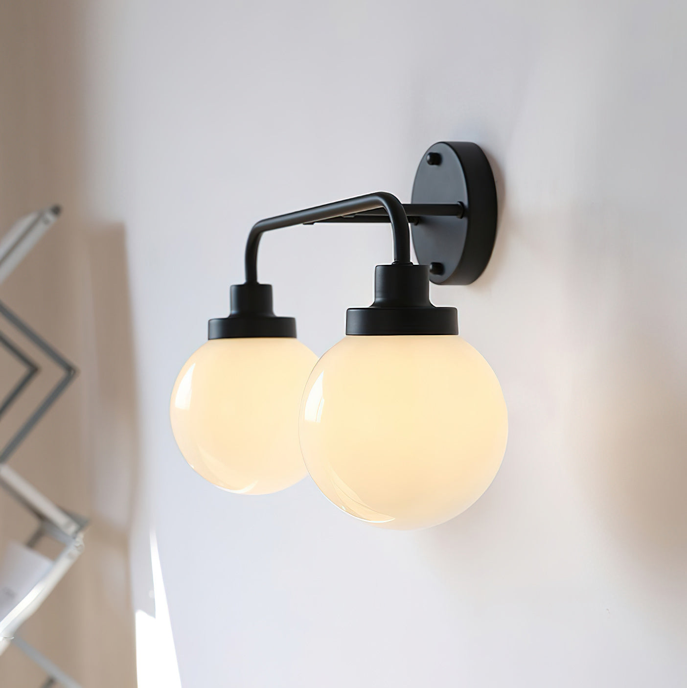 Belling Contemporary Glass Wall Light