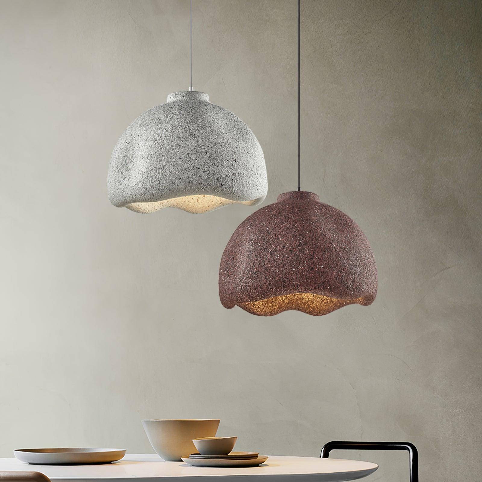 Icarila Modern Minimalist Speckled Metal Plastic Pendant Lamp - Lamp Outdoor