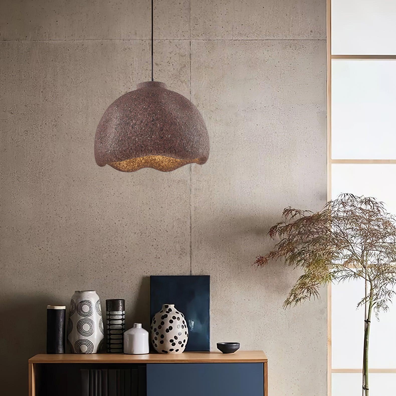 Icarila Modern Minimalist Speckled Metal Plastic Pendant Lamp - Lamp Outdoor