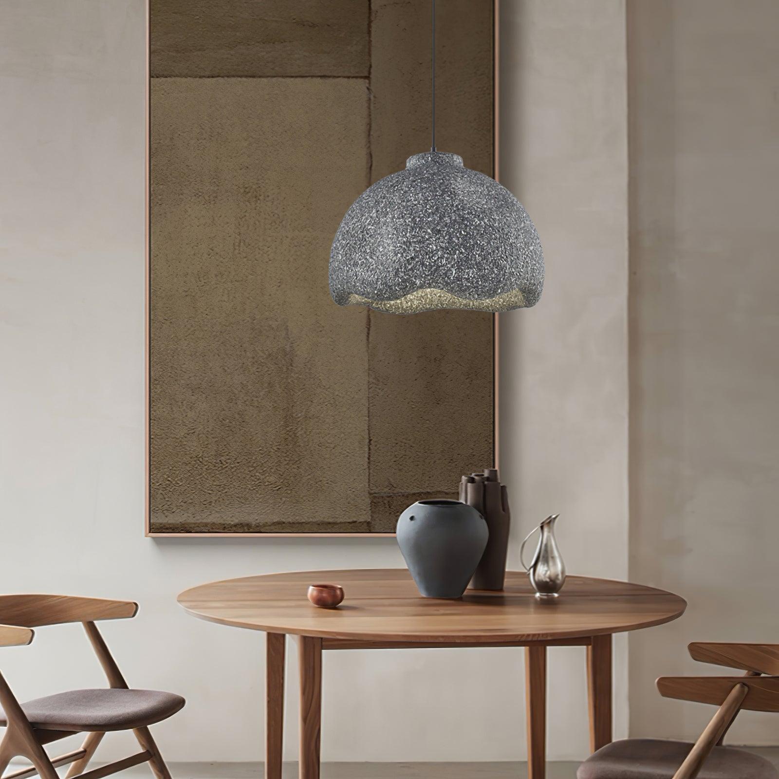 Icarila Modern Minimalist Speckled Metal Plastic Pendant Lamp - Lamp Outdoor