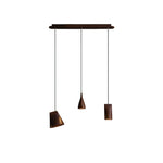 Ivarara Asymmetrical Wood Pendant Light - Lamp Outdoor